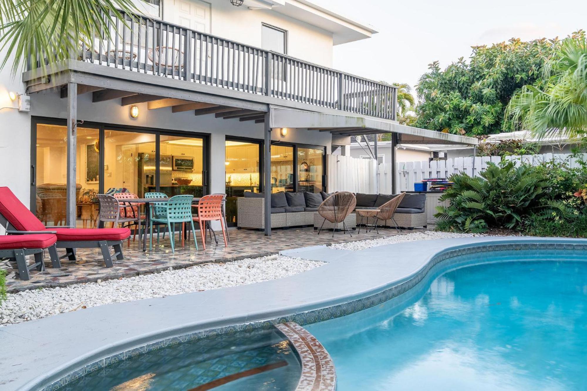 4 Bed/4,5 Bath House Lauderdale Holiday home *