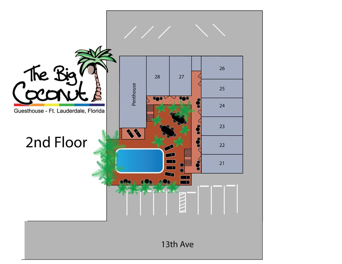 The Big Coconut - Gay Men's Hotel Fort Lauderdale