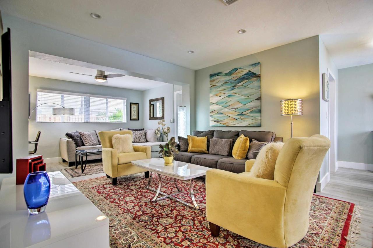 Modern Retreat 3 Miles From Lauderdale Beach! *
